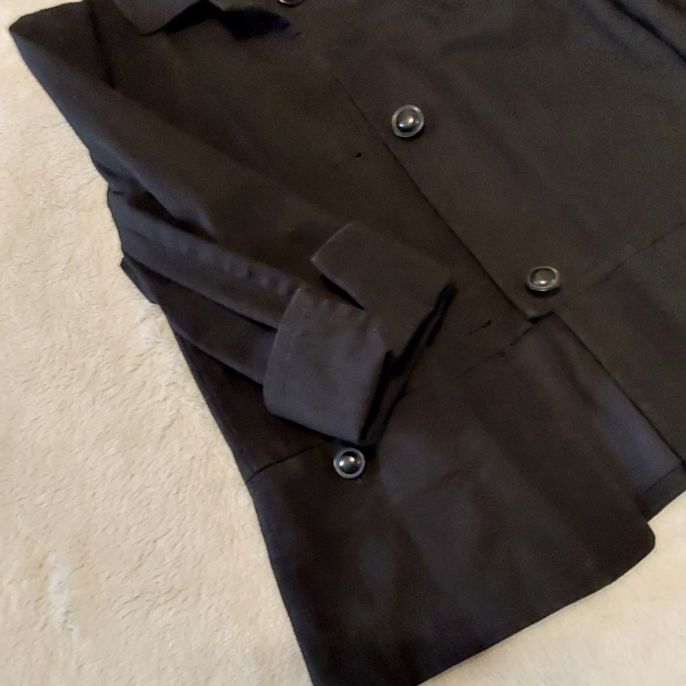 Talbots Basic Black Blazer/Jacket Euc - image 7
